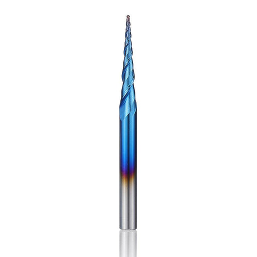 Drillpro NACO-blue 2 Flutes Ball Nose End Mill R0.25/ R0.5/ R0.75/ R1.0 *15*D4*50 Milling Cutter