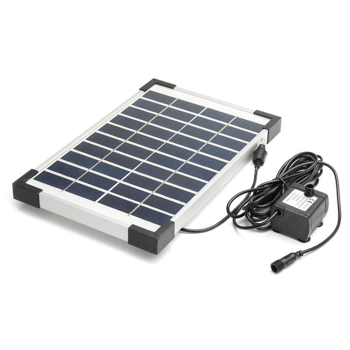 5W Solar Powered Panel Water Pump Fountain Garden Pool Pond Submersible Watering