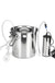 5L Electric Milking Machine Stainless Steel Cow Goat Sheep Bucket Suction Milker Vacuum Pump Household