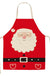 Christmas Themed Linen Apron