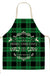 Christmas Themed Linen Apron