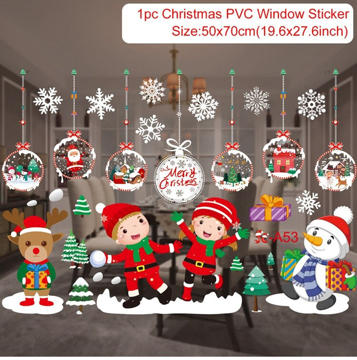 Christmas Window Stickers