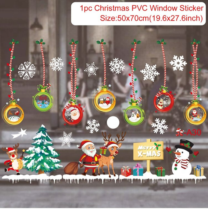 Christmas Window Stickers