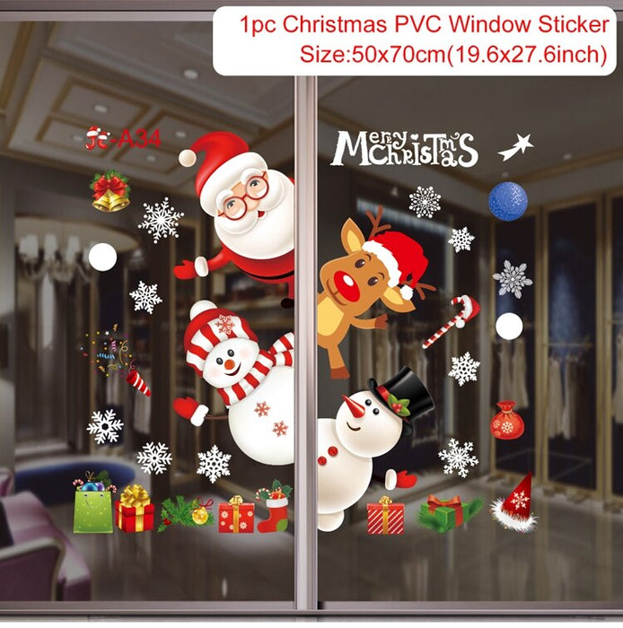 Christmas Window Stickers