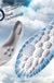 4D Cloud Technology Pu Massage Instep Insole High Elastic Shock Absorption