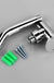 13.2cm Wall Mounted Shower Extension Arm Pipe Bottom Entry for Rain Shower Head