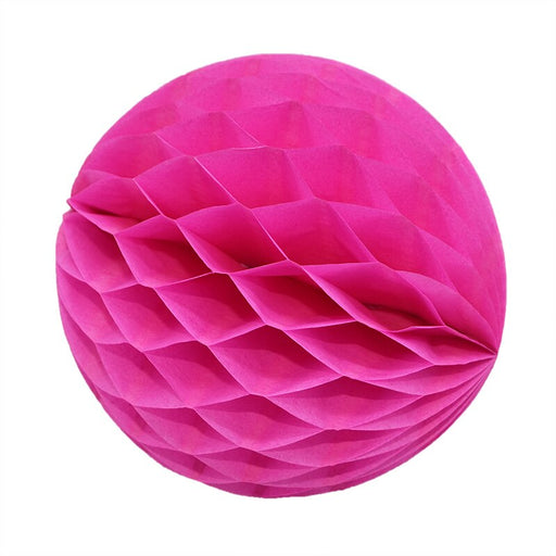 Bright Colored Various Sized Decorative Paper Balls