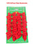 Heart Shaped Christmas Tree Balls Set