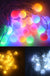 Colorful Bulb Shaped LED String Lights