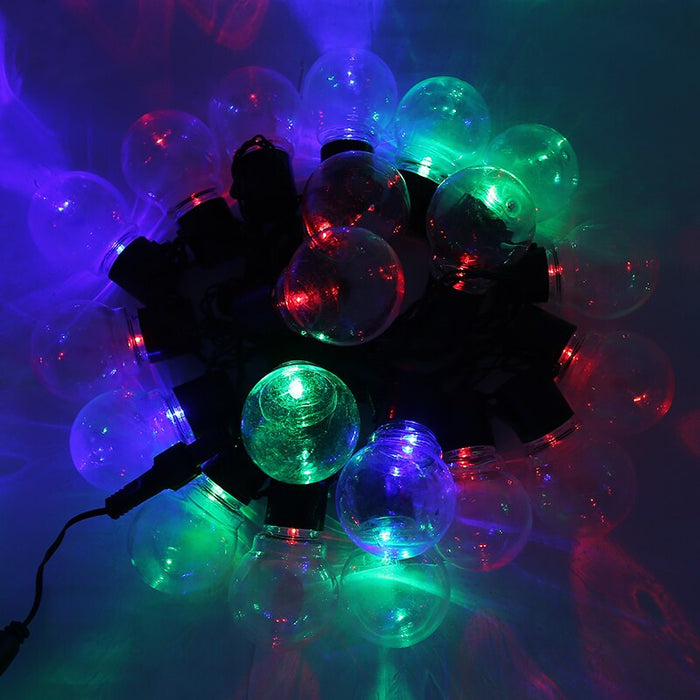 Colorful Bulb Shaped LED String Lights