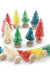 Colorful Desktop Christmas Trees 5 Pcs Set