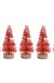 Colorful Desktop Christmas Trees 5 Pcs Set