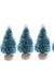 Colorful Desktop Christmas Trees 5 Pcs Set