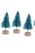 Colorful Desktop Christmas Trees 5 Pcs Set