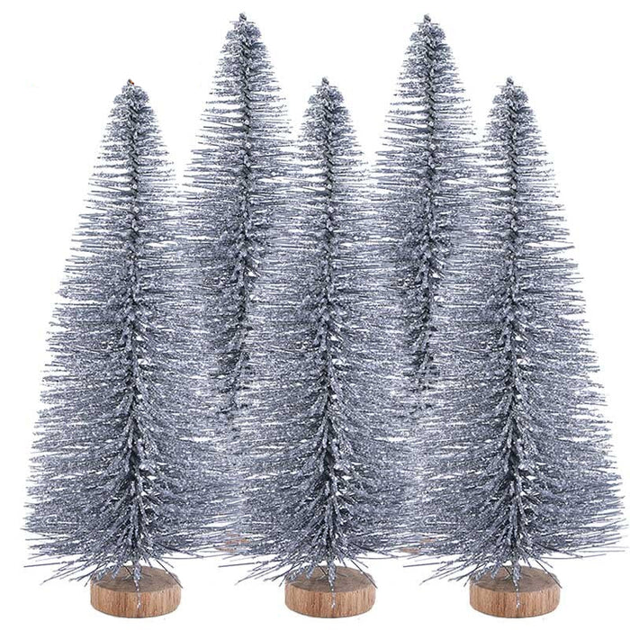 Colorful Desktop Christmas Trees 5 Pcs Set