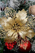 Christmas Ornament Flower Decorations Set