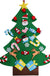 DIY Wall Hanging Felt Christmas Tree Making Kit