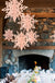 3D Snowflake Hanging Ornaments 6 pcs/Set