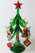 Glass Tree Plant Christmas Decoration Figurine