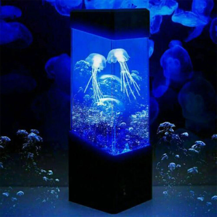 Colorful LED Jellyfish Night Light Jellyfish Aquarium Decorative Lamp Creative Night Light Kids Birthday Gift Home Room Decor