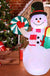 Christmas LED Lights Glowing Santa Tree Snowman Inflatable Doll Outdoor Yard Garden Decor