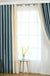 Factory direct stitching simple solid chenille curtain high shading curtain finished living room bedroom curtains