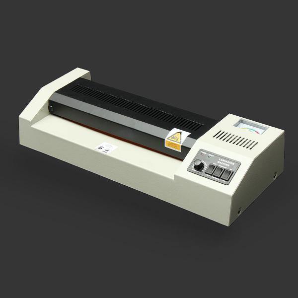 220V 600W A3 Laminating Laminator Machine Plastic Packaging Machine Four Rollers Hot Roll