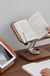 Black Walnut Solid Wood Reading Rack Adjustable Rotating Children's Reading Artifact IPad Bracket