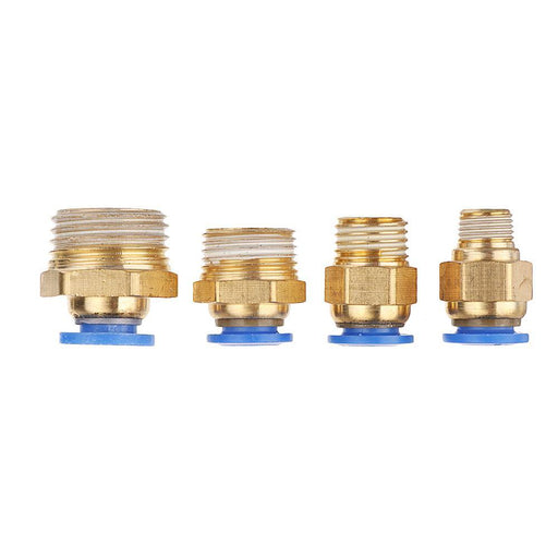 Machifit Pneumatic Connector Quick Joint PC Straight Male Thread Pipe Fittings 8-01/02/03/04