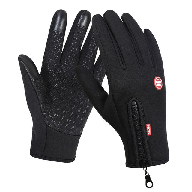 Unisex Touchscreen Thermal Full Finger Gloves - Okeihouse