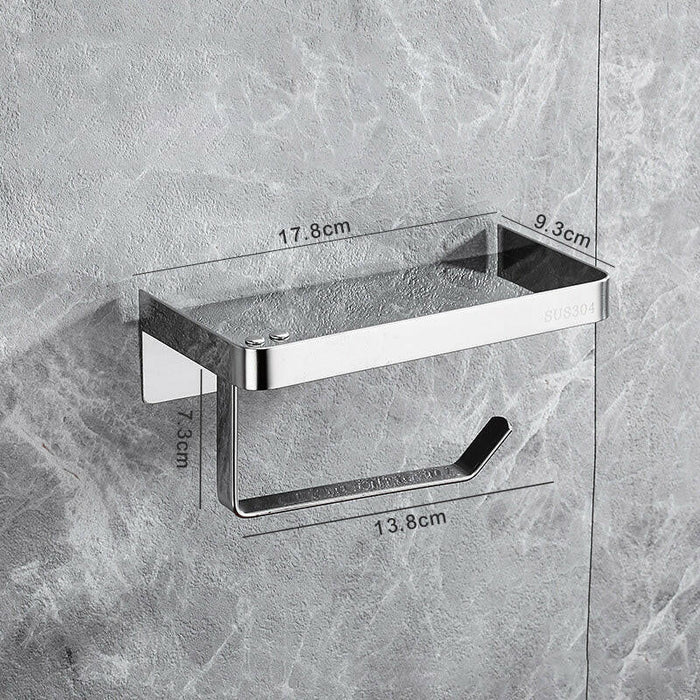 Stainless Steel Storage Tray Non-Drilling Tissue Holder