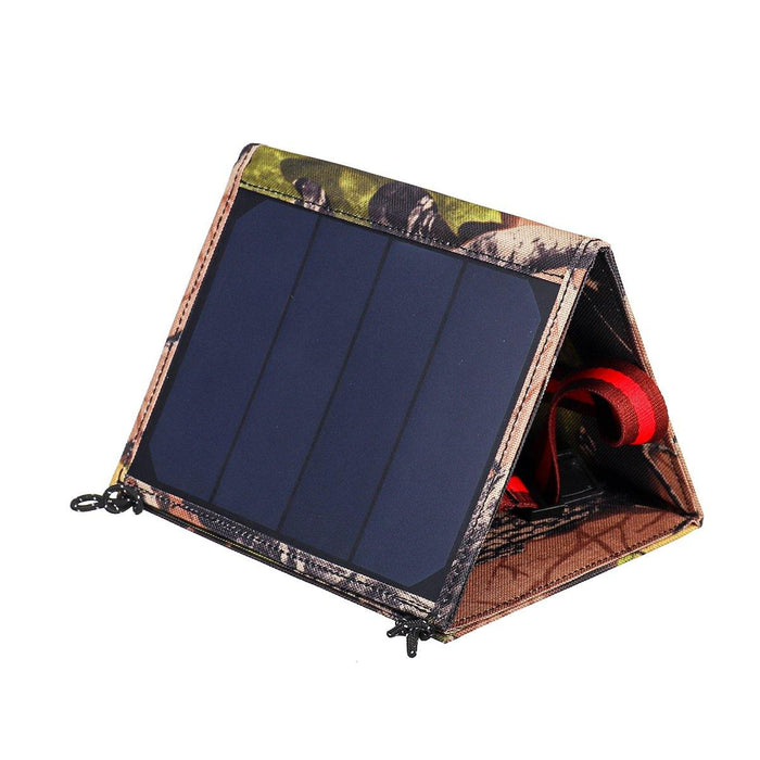 Sunpower 30W 5V Foldable Solar Panel Charger USB Solar Power Bank for Camping Hiking