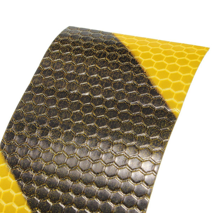 3M Yellow Black Night Safety Reflective Tape Warning Conspicuity Tape Film Sticker