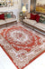 European Flowers Style Area Rug,  Vintage Carpet for  Living Room Bedroom