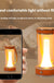 Creative Rechargeable Atmosphere Camping Leather Portable Table Lamp