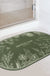 Flower Garden Green Diatomaceous Earth Bath Mat