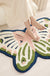 Feblilac Butterfly Bath Floor Mat Rug