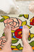 Feblilac Beautiful Rose Garden Tufted Bath Mat