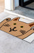 Feblilac Surrender Cute Cat PVC Coil Door Mat