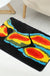 Feblilac Body Art Black Ground Thermal Imaging Beauty Tufted Bath Mat