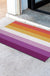 Feblilac Purple and Red LGBT Flag PVC Coil Door Mat