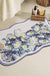 Feblilac Flowers Oil Painting Diatomaceous Earth Bathmat