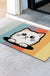 Feblilac Rainbow Cat PVC Coil Door Mat