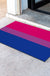 Feblilac Pink Purple Blue LGBT Flag PVC Coil Door Mat