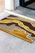 Feblilac Brown The Mountains PVC Coil Door Mat