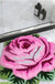 Feblilac Pink Rose Tufted Bathmat