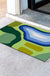 Feblilac Moss and Lake PVC Coil Door Mat