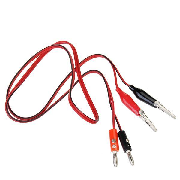 DANIU Mini Alligator Clip Test Lead Cable for Digital Multimeters