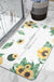 Feblilac Sunflower Super Absorbent Suede Bathroom Mat