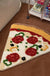 Feblilac Cute Fun Pizza Rug Bath Mat